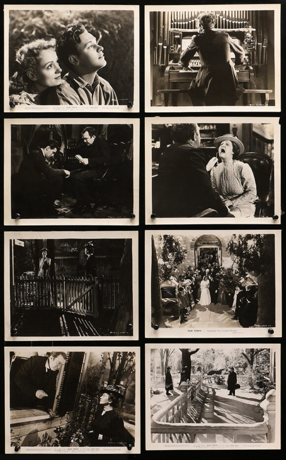 OUR TOWN (1940) Set of 18 photos