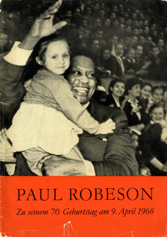 PAUL ROBESON AUSSTELLUNG ZU EHREN SEINES 70 GEBURTSTAGE AM 9 APRIL 1968