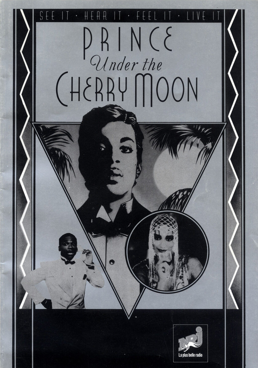 UNDER THE CHERRY MOON (1986) French promotional book