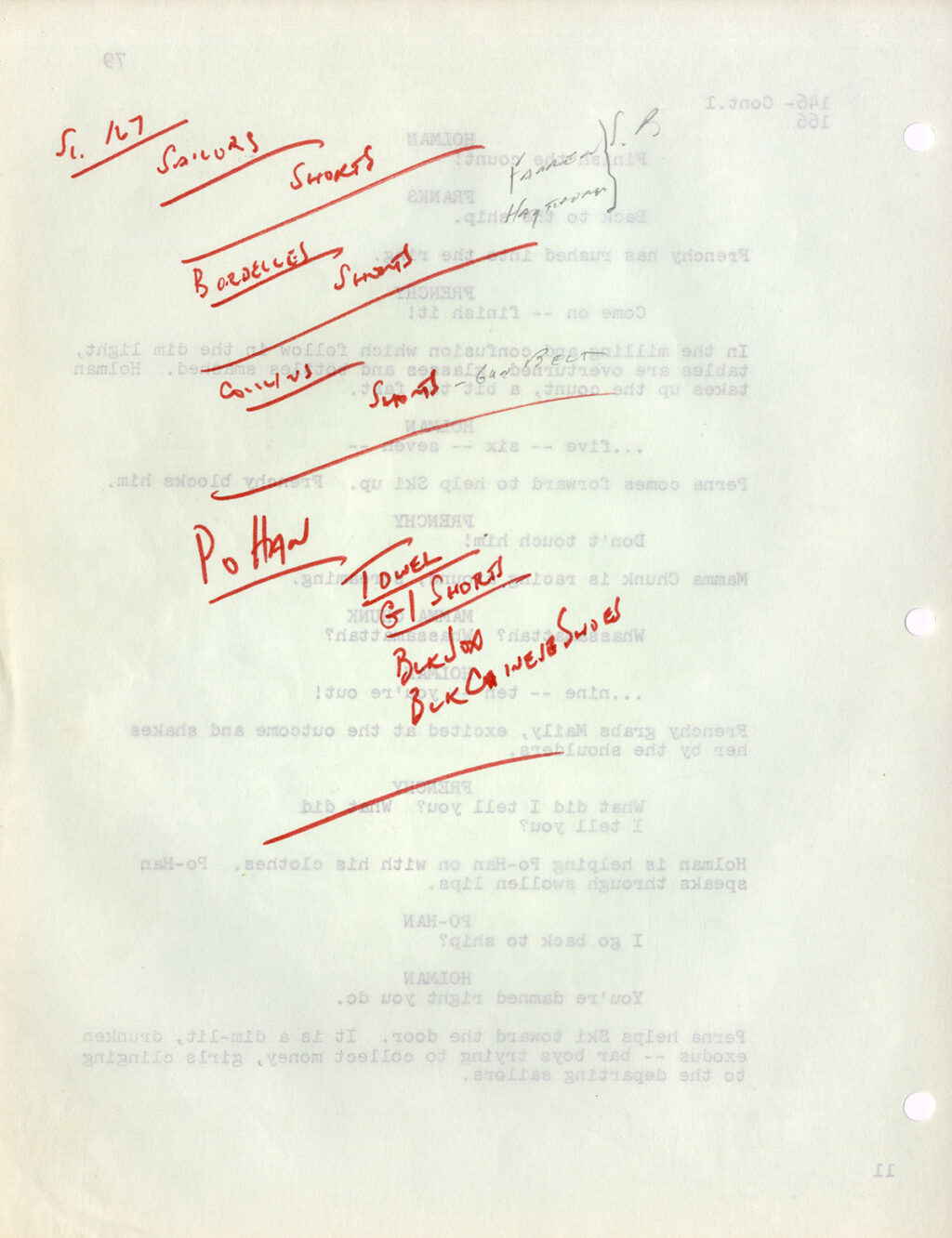 SAND PEBBLES, THE (Nov 1, 1965) Shooting script by Robert Anderson - Image 4