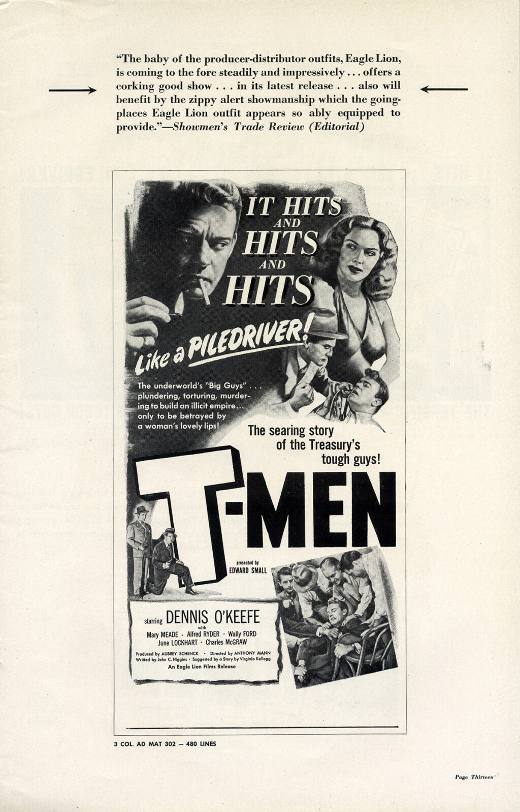 T-MEN (1947) Pressbook - Image 5