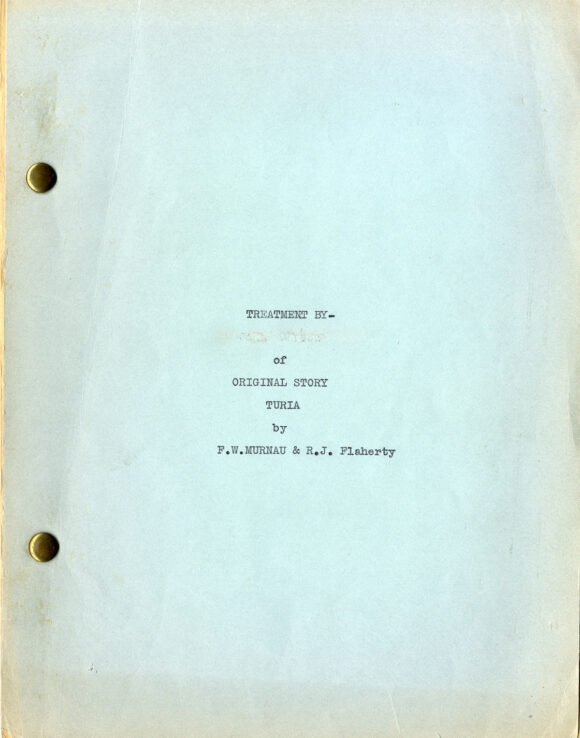 TABU [TURIA] (1930) Set of 3 variant film scripts by F. W. Murnau and Robert J. Flaherty - Image 3