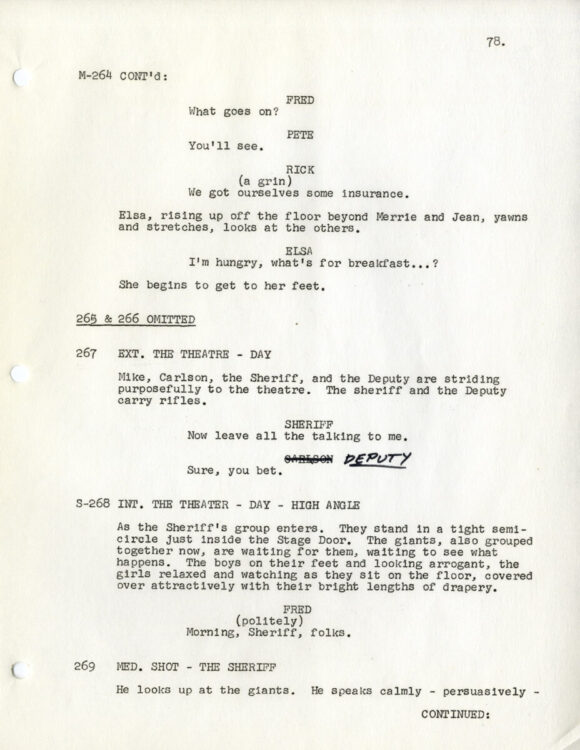 VILLAGE OF THE GIANTS (Apr 13, 1965) Final Draft screenplay by Alan Caillou