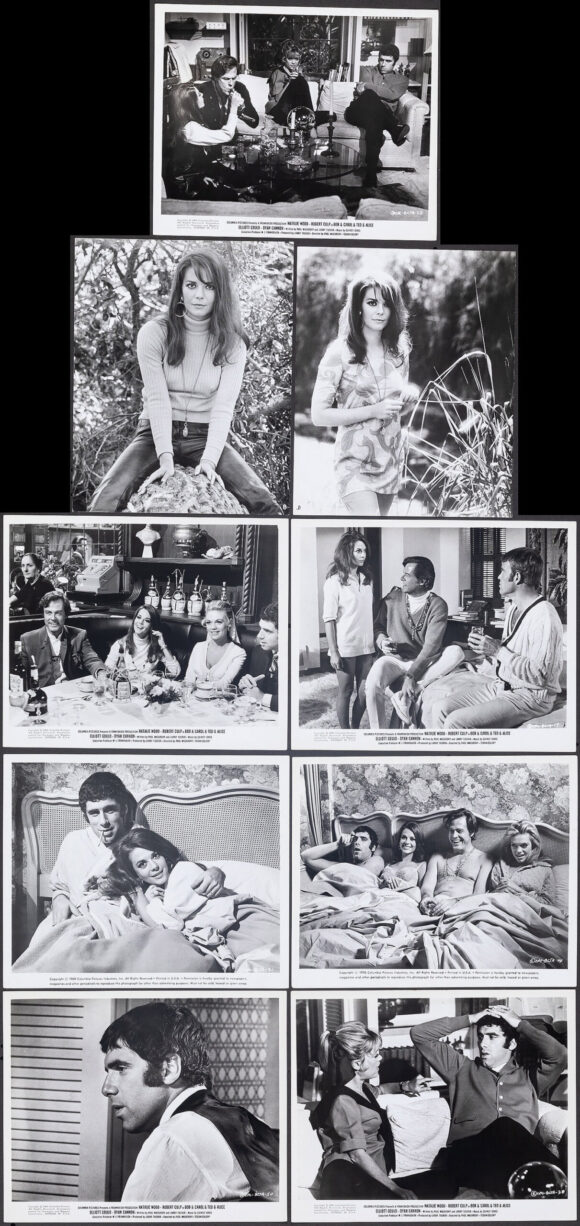 BOB & CAROL & TED & ALICE (1969) Set of 13 photos