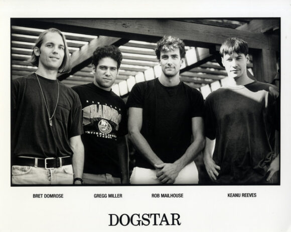 KEANU REEVES / DOGSTAR (ca. 1995) Photo and cassette tape