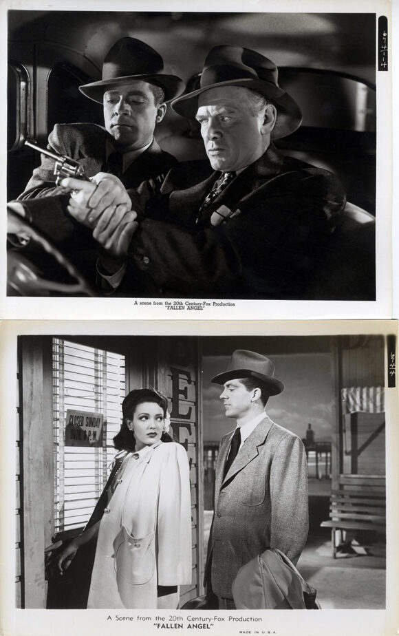 FALLEN ANGEL (1946) Set of 17 photos