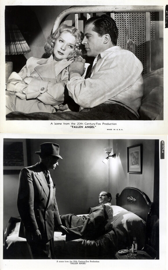 FALLEN ANGEL (1946) Set of 17 photos