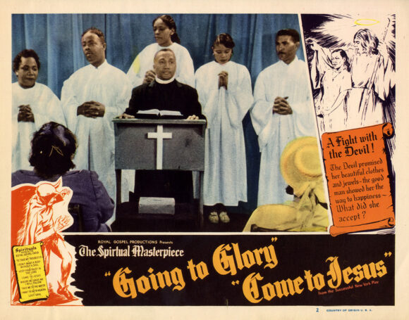 GOING TO GLORY, COME TO JESUS (1947) Set of 8 lobby cards