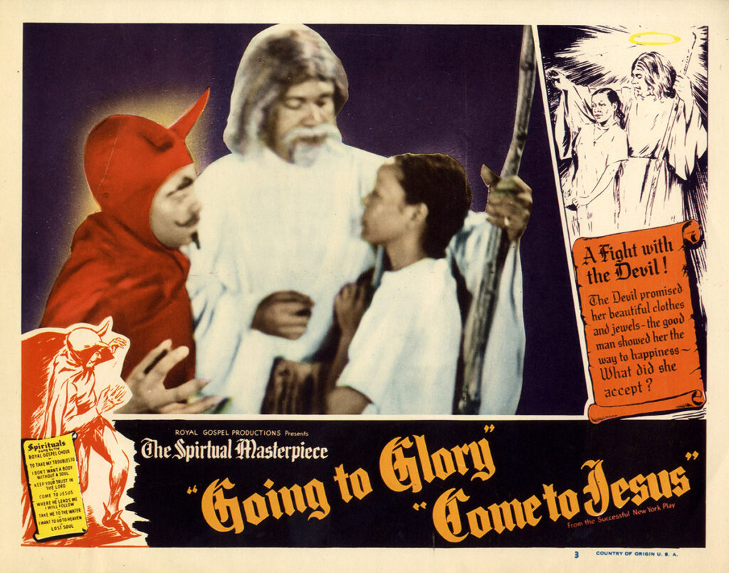 GOING TO GLORY, COME TO JESUS (1947) Set of 8 lobby cards