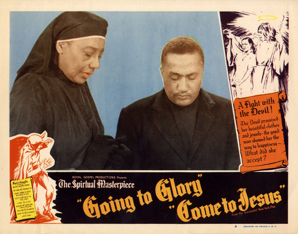 GOING TO GLORY, COME TO JESUS (1947) Set of 8 lobby cards