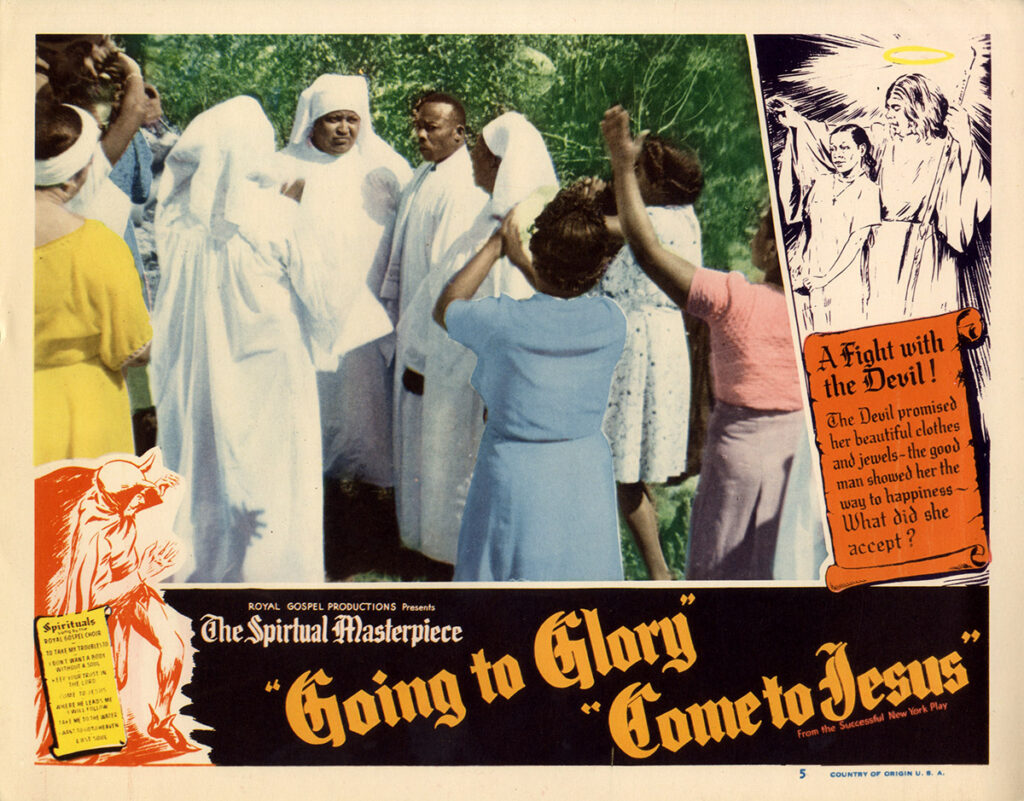 GOING TO GLORY, COME TO JESUS (1947) Set of 8 lobby cards