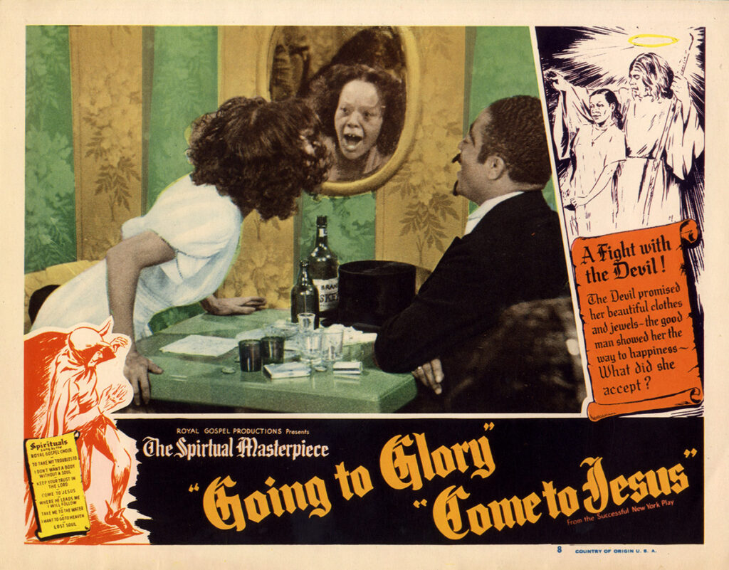 GOING TO GLORY, COME TO JESUS (1947) Set of 8 lobby cards