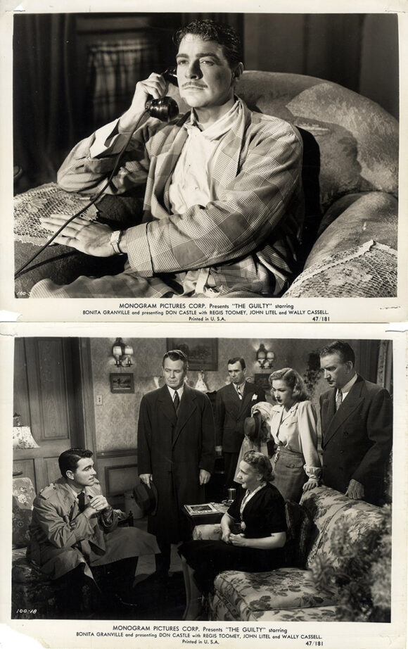 THE GUILTY (1947) Set of 11 photos