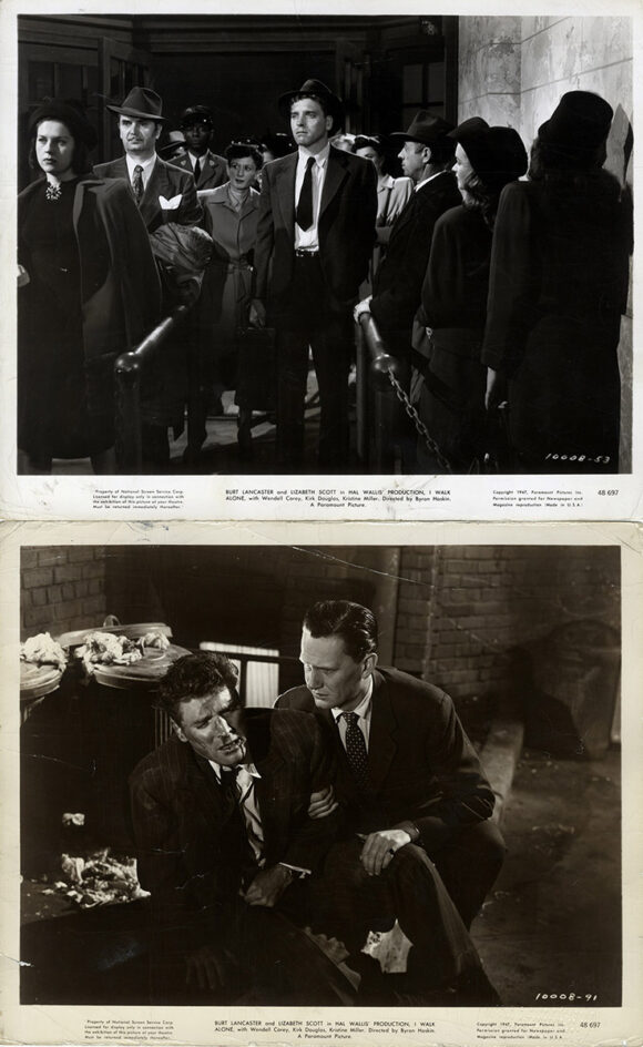 I WALK ALONE (1948) Set of 14 photos