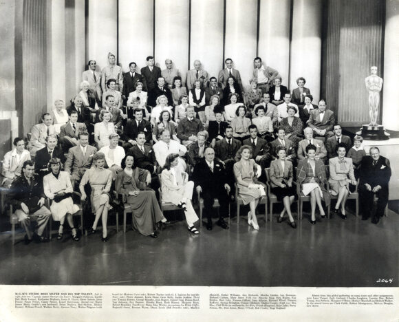 M-G-M'S STUDIO BOSS AND HIS TOP TALENT (1943) Oversize photo