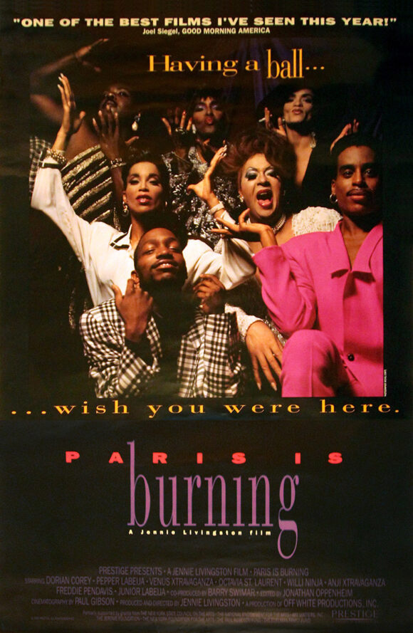 PARIS IS BURNING (1990) One sheet poster