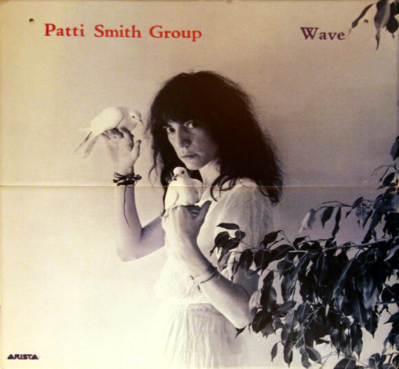 PATTI SMITH GROUP / WAVE (1979) Record store poster ft. Mapplethorpe photography