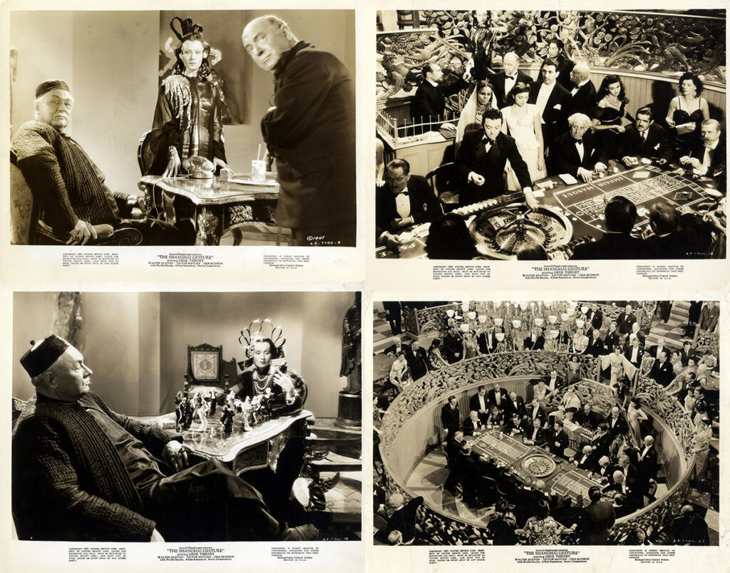 SHANGHAI GESTURE, THE (1941) Set of 12 photos