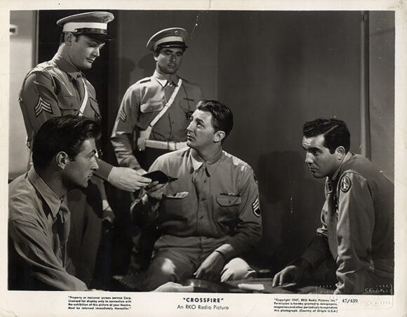 CROSSFIRE (1947) Archive of 7 photos