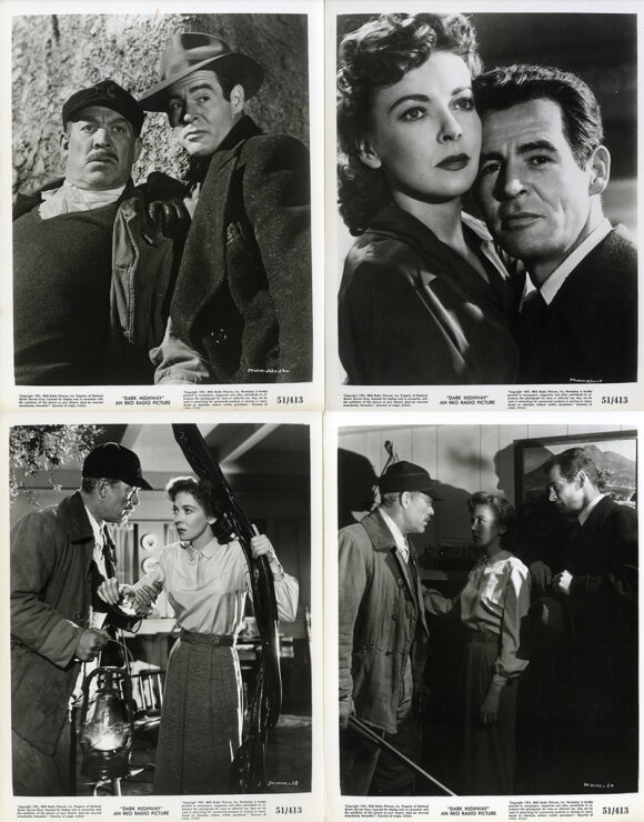 ON DANGEROUS GROUND (1951) Set of 17 photos