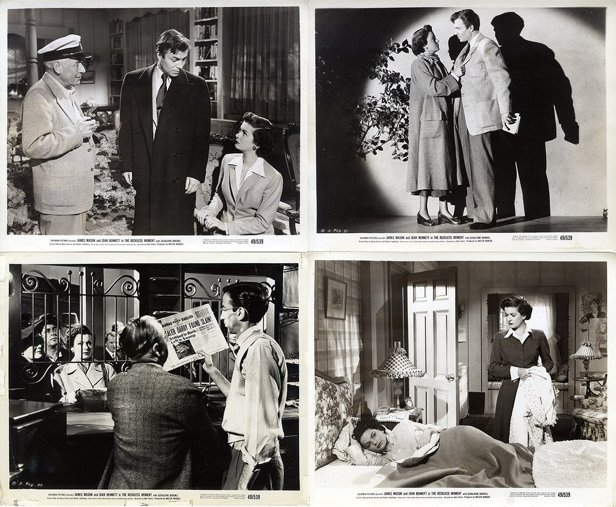 RECKLESS MOMENT, THE (1949) Set of 20 photos - WalterFilm