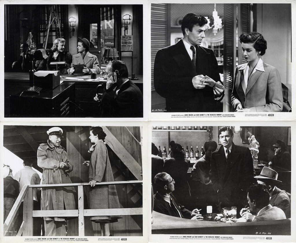 RECKLESS MOMENT, THE (1949) Set of 20 photos