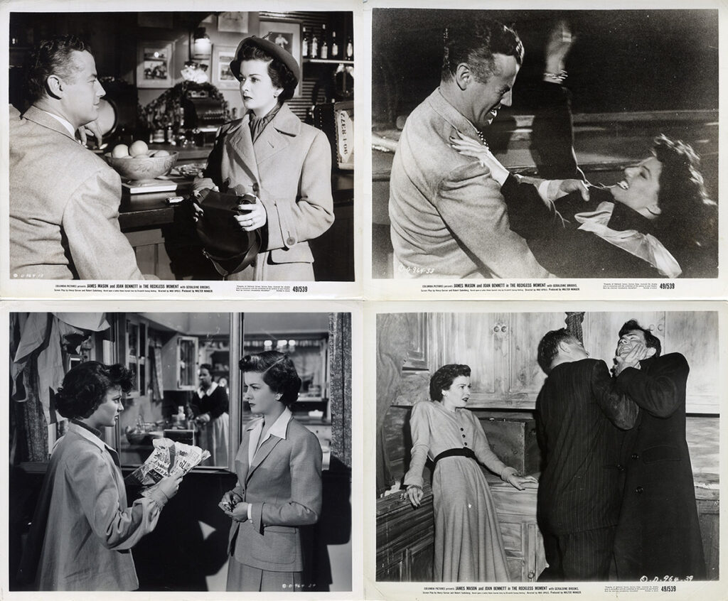 RECKLESS MOMENT, THE (1949) Set of 20 photos