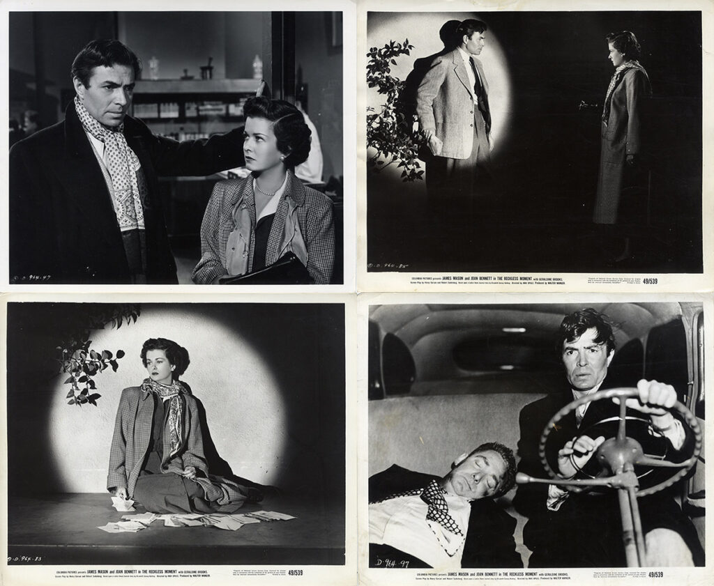 RECKLESS MOMENT, THE (1949) Set of 20 photos