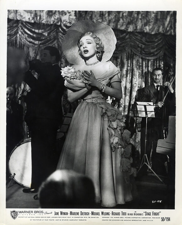 STAGE FRIGHT (1950) Set of 14 photos