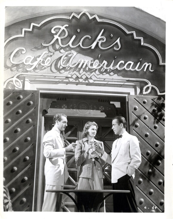 CASABLANCA (1942) Photo | Paul Henreid, Ingrid Bergman, Humphrey Bogart #C-69