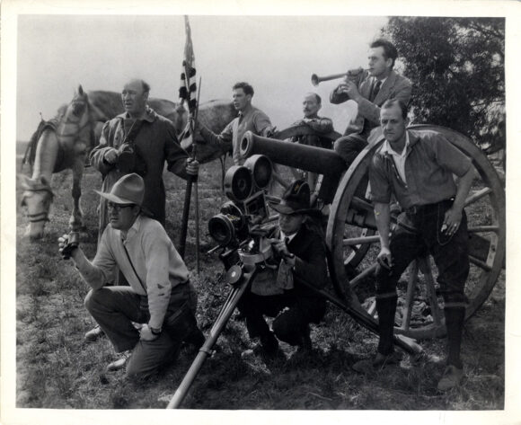 IRON HORSE, THE (1924) BTS photo