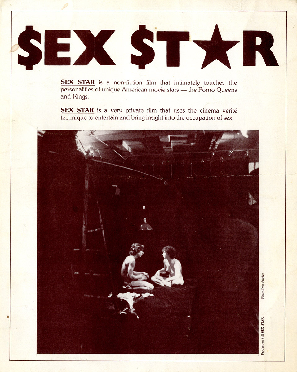 SEX STAR (1977) Flyer - WalterFilm