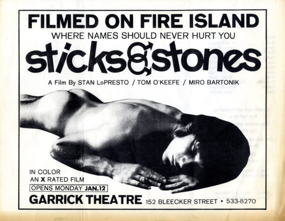 STICKS AND STONES (1970) Flyer