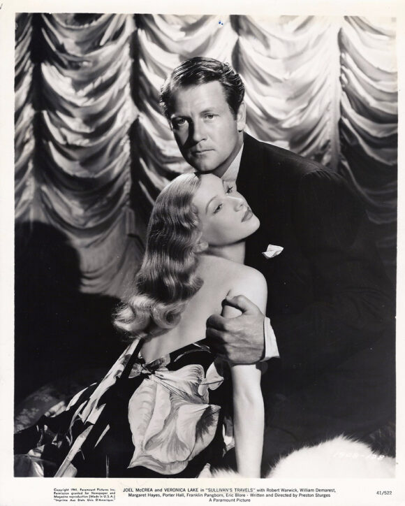 SULLIVAN'S TRAVELS (1941) Photo | Veronica Lake and Joel McCrea portrait