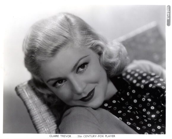 CLAIRE TREVOR (1935) Portrait by Gene Kornman