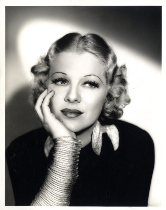 GLENDA FARRELL (1935) Portrait by Scotty Welbourne