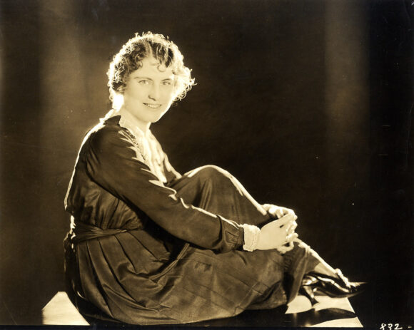 JEANNIE MACPHERSON (1923) Photo of early film actress and screenwriter