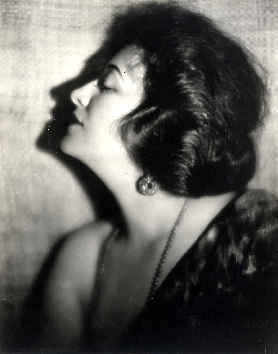 Pauline Frederick (ca. 1920) Profile Portrait By Walter Fredrick Seely 