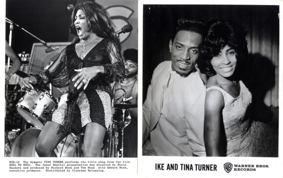 TINA TURNER (ca. 1960s-80s) Set of 9 photos