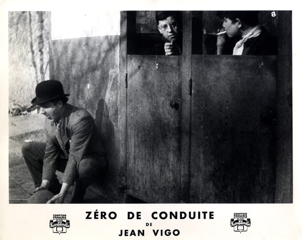 ZERO DE CONDUITE (ZERO FOR CONDUCT) (1933; 1946 first general French-release) Set of 3 photos