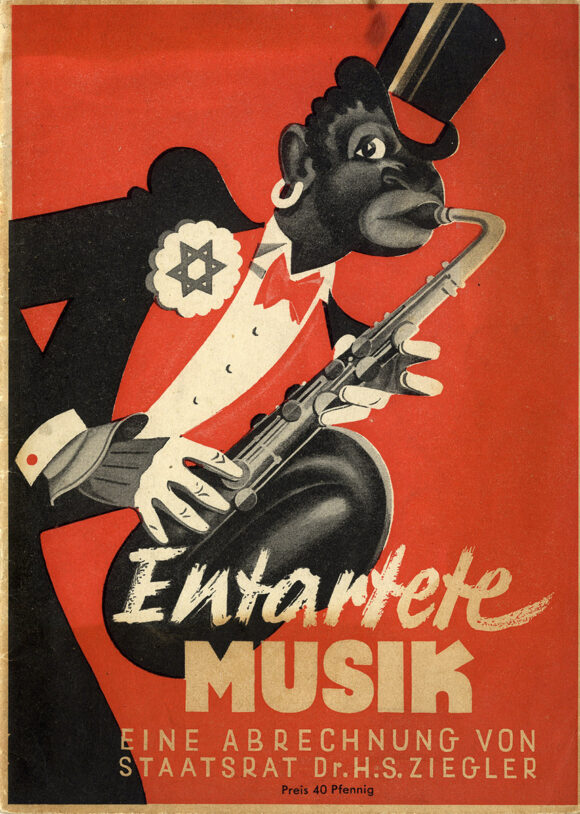 Hans Ziegler ENTARTETE MUSIK - EINE ABRECHNUNG VON STAATSRAT DR. HANS SEVERUS ZIEGLER [Degenerate Music exhibition] (1938) Booklet