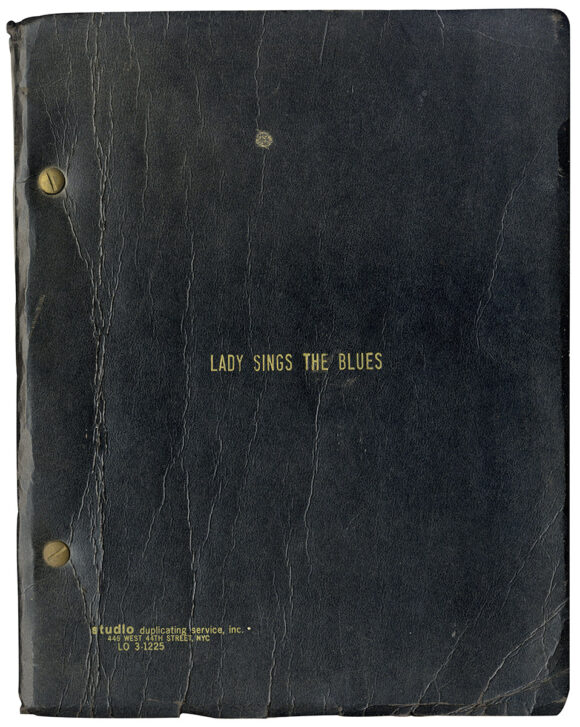 LADY SINGS THE BLUES (Jan 15, 1970) Second draft screenplay by Terence McCloy