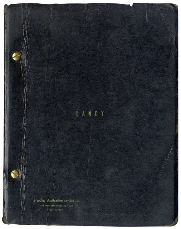 Terry Southern (source, screenplay) CANDY (ca. 1967) First Draft screenplay