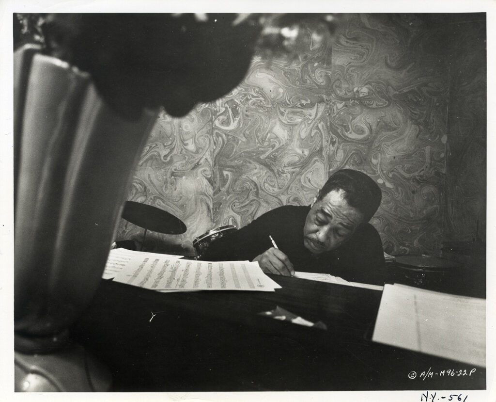 DUKE ELLINGTON, BILLY STRAYHORN | ANATOMY OF A MURDER (1959) Set of 2 photos