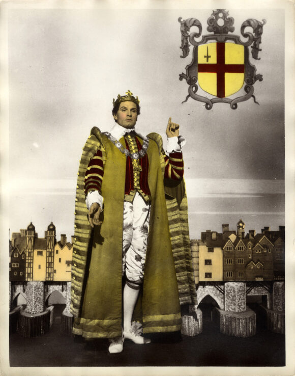 HENRY V (1946) Oversize color photo