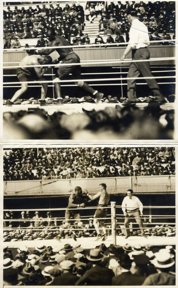 JACK JOHNSON (ca. 1908-15) Set of 2 photos