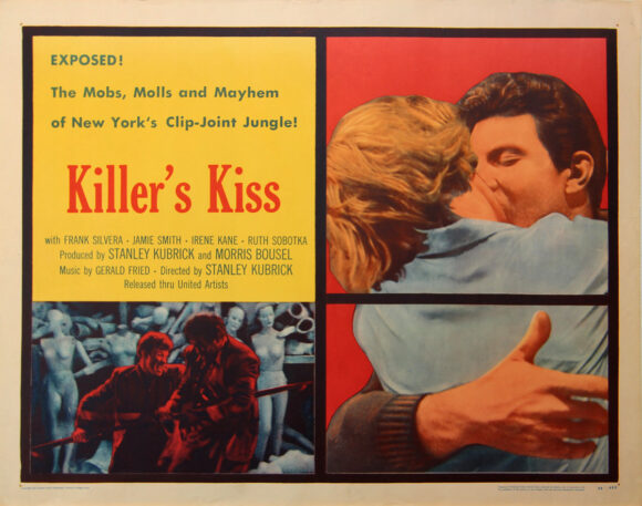 KILLER'S KISS (1955) Half sheet poster