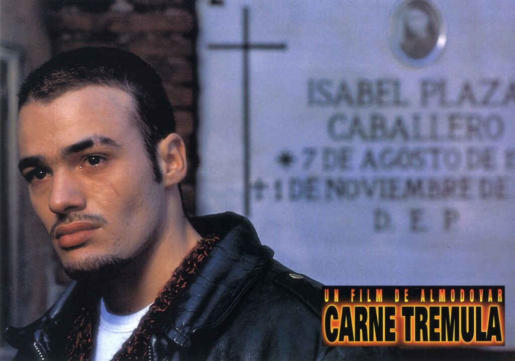 CARNE TRÉMULA [LIVE FLESH] (1997) Set of 12 Spanish color photos