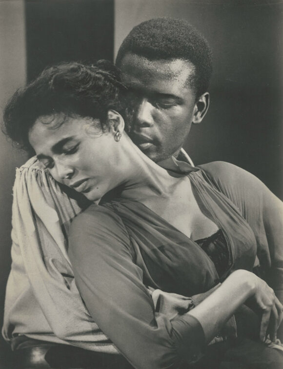 PORGY AND BESS | SIDNEY POITIER, DOROTHY DANDRIDGE (1959) Oversized portrait