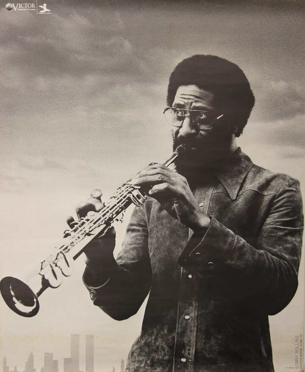 SONNY ROLLINS (1975) Japanese concert poster